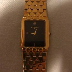 Mens Wittnauer goldplated watch